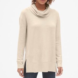 GAP Cowl Neck Cream Sweater